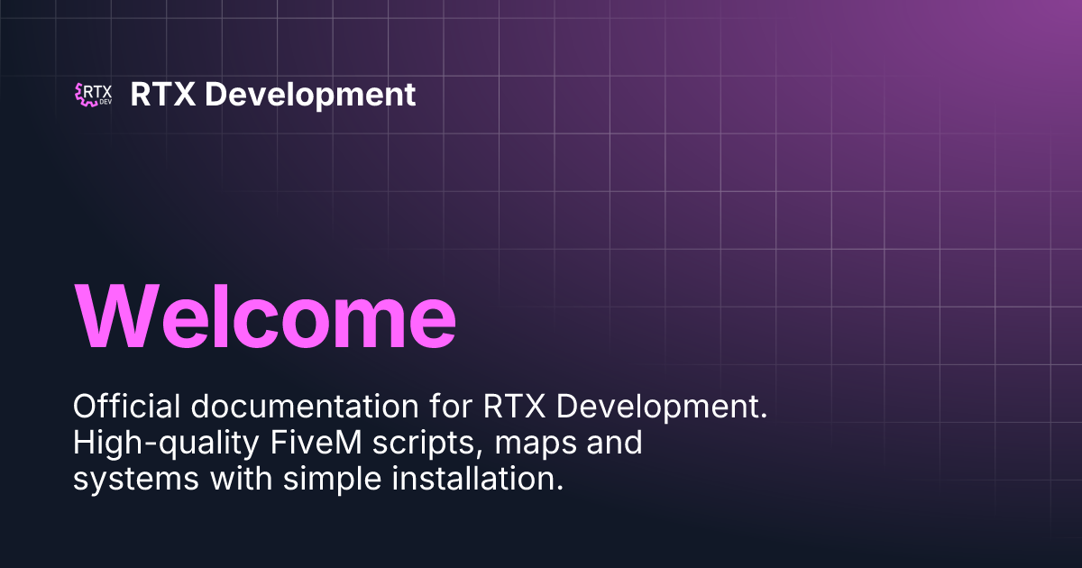Welcome | RTX Development